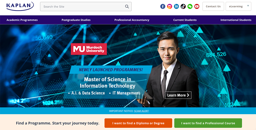 Kaplan Higher Education Institute Best Data Science Courses In Singapore