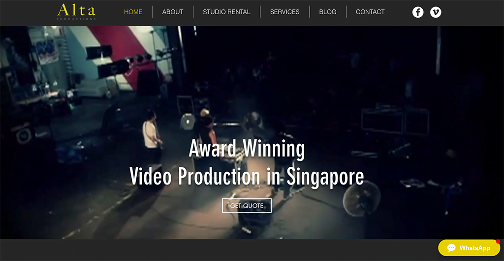 Alta Productions Best Corporate Video Production Singapore
