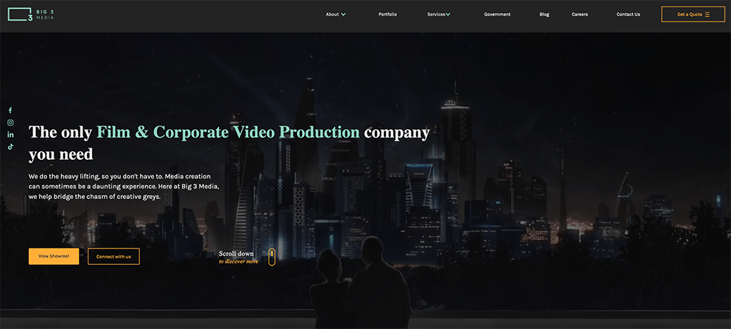 Big 3 Media Corporate Video Production In Singapore