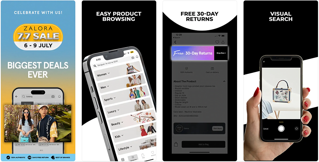 Zalora Online Shopping App